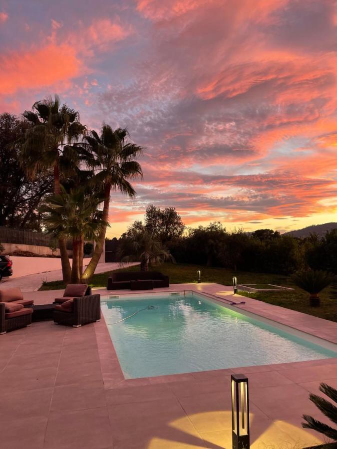 Villa Blanche La Roquette-sur-Siagne Dış mekan fotoğraf